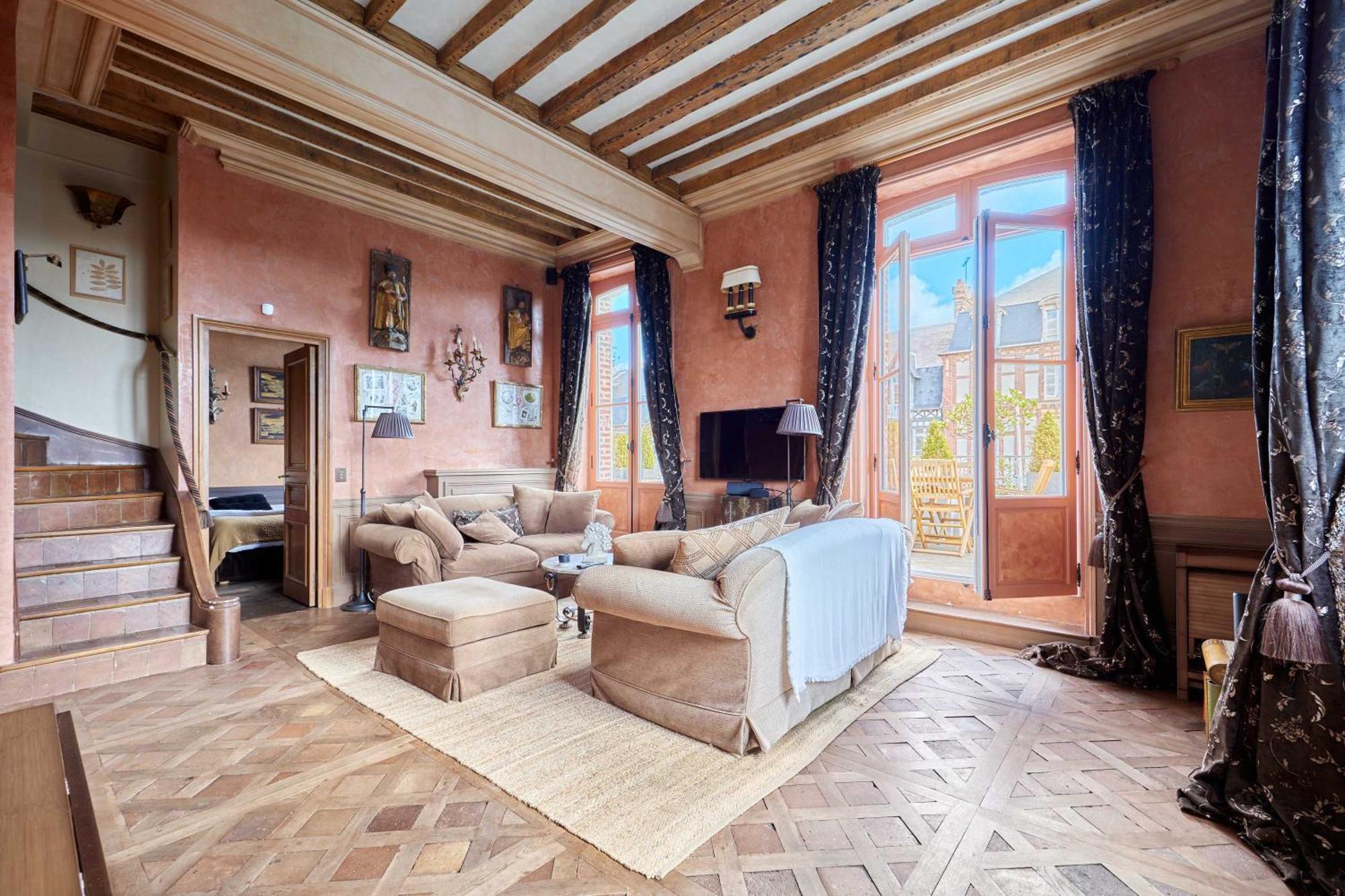 Luxurious 4 Bedroom Duplex, 200M From Place Morny Deauville Dış mekan fotoğraf